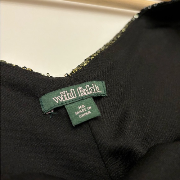 Wild Fable Rainbow Sequins Mini Dress Size XS - Picture 6 of 7